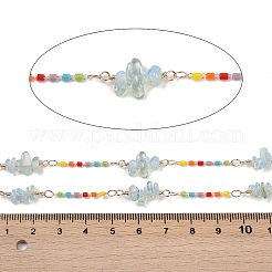 Catene di collegamento in ottone&nbsp;CHC-F019-14G-06