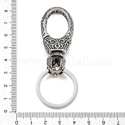 Schlüsselanhänger aus chirurgischem Edelstahl 316&nbsp;STAS-Z165-04AS