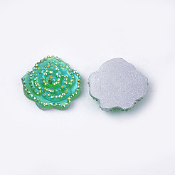 Rhinestone Harz Cabochons&nbsp;CRES-T012-02F