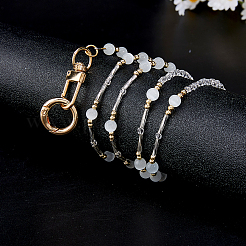 4 cordon tour de cou en perles de verre&nbsp;HJEW-DC00179