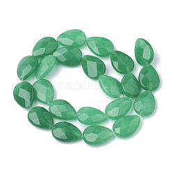 Natürliche weiße Jade perlen Stränge&nbsp;X-G-S292-21-1