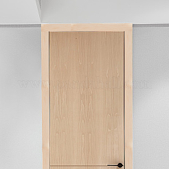 Tira de sellado plana de madera&nbsp;AJEW-WH0270-246B-01