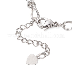 Herstellung von Figaro-Armbändern aus 5 mm Edelstahl 304&nbsp;AJEW-JB01517