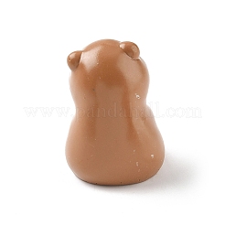Statuette di lontra in resina ornamento&nbsp;DJEW-E015-02E
