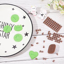 1 Set Keksstempel-Sets aus Kunststoff&nbsp;DIY-CP0007-05