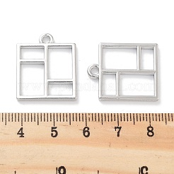 Crémaillère pendentifs en alliage placage&nbsp;PALLOY-F311-14P