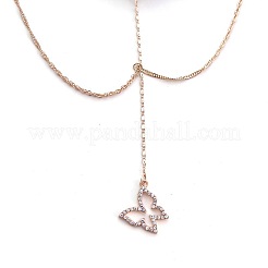 Legierung strass sexy elastische mehrschichtige quaste schmetterling bein kette&nbsp;FS-WG8A9A5-01