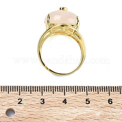 Anillos abiertos tipo brazalete con microengaste de circonita cúbica (color aleatorio)&nbsp;RJEW-D347-02G-07