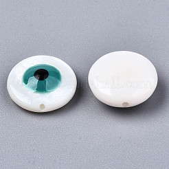 Cuentas de concha naturales de agua dulce&nbsp;SHEL-T018-09B-02