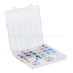 Edelstein-Chip-Perlen-Kit für die Herstellung von DIY-Schmucksets&nbsp;DIY-FS0002-20