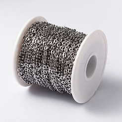 Chaînes de câbles en acier inoxydable 304 résistant au ternissement&nbsp;CHS-L014-19P