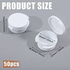 5 g wiederverwendbare leere Knopfbox aus PP-Kunststoff&nbsp;MRMJ-WH0104-02A