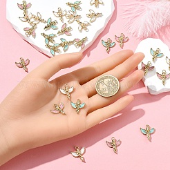 15pcs 3 pendentifs en alliage de couleurs&nbsp;ENAM-YW0004-78A