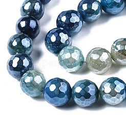 Chapelets de perles d'agate naturelle&nbsp;G-Q998-013A