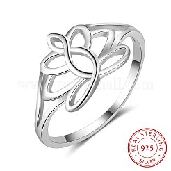 Blume 925 Sterling Silber Fingerringe&nbsp;FS-WG1E6A3-03