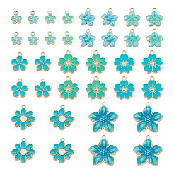 Colgantes de esmalte de aleación 54pcs 9 estilos&nbsp;ENAM-TA0004-03