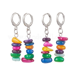 Boucles d'oreilles en laiton&nbsp;EJEW-JE06970-01