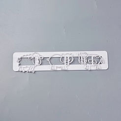 Kunststoff-Ausstechformen für Lebensmittel&nbsp;DIY-L020-20