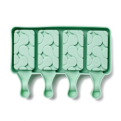 Stampi in silicone per gelato fai da te rettangolari per uso alimentare&nbsp;LS-DIY-D062-08A