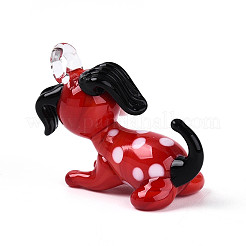 Colgantes artesanales de lampwork&nbsp;LAMP-T025-08B