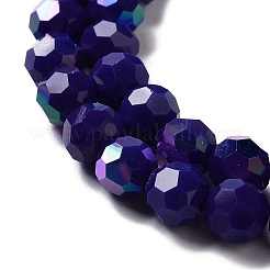 Chapelets de perles en verre opaques&nbsp;EGLA-A035-P8mm-L09