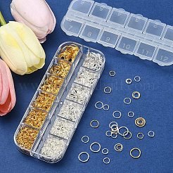 1280 Stück Eisen offene Sprungringe&nbsp;IFIN-YW0003-53