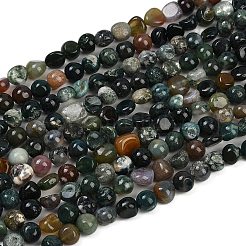 Natur Indien Achat Perlen Stränge&nbsp;G-Q060-E08-01