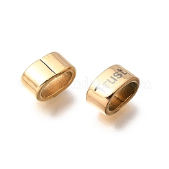 Perlas de acero inoxidable 304 con agujeros grandes&nbsp;STAS-H263-02G-01