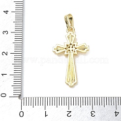 Colgantes de latón con cristales de imitación&nbsp;RB-CBA6830-03G-01