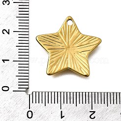Anhänger aus Edelstahl 304&nbsp;LS-STAS-Z163-01G-01