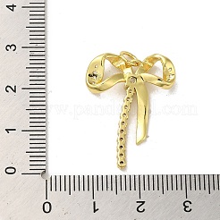 Gestell Messing micro ebnen Zirkonia Anhänger&nbsp;KK-H473-08F-G