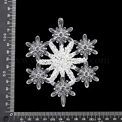 Decorazione pendente natalizia in acrilico&nbsp;LS-HJEW-B008-02