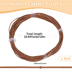 10 m Rindslederband&nbsp;WL-CL0001-04B