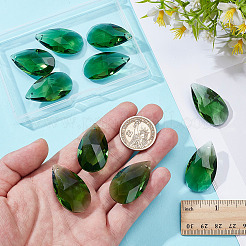 10 Stück Glasanhänger&nbsp;GLAA-ME0001-16B