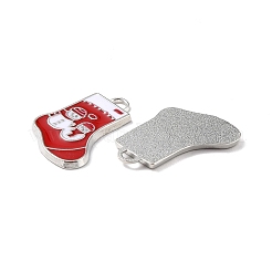 Pendentifs d'émail en alliage&nbsp;LS-ENAM-P030-4P