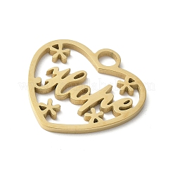 Pendentifs en acier inoxydable 304&nbsp;LS-STAS-E501-08G