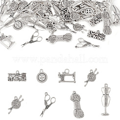 Pendentifs en alliage de style tibétain&nbsp;TIBEP-FP0001-07