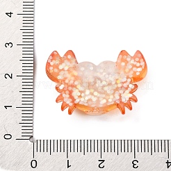 Harz-Cabochons mit Meeresorganismen-Motiv&nbsp;RESI-Q010-01A