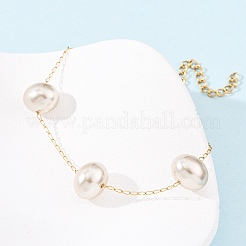Bracelets en perles d'imitation acrylique&nbsp;BJEW-F519-01G
