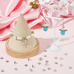 400 perlina distanziatrice in strass acrilico e ottone&nbsp;RB-SP0001-09A