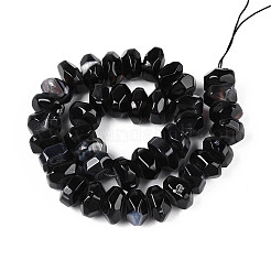 Filo di perline di agata naturale&nbsp;G-N356-01A-01