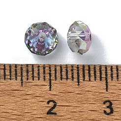 Perles de verre plaquées couleur ab&nbsp;EGLA-P059-03A-AB04