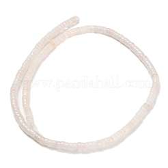 Natürliche weiße Jade perlen Stränge&nbsp;G-Z110-A07-2x4mm