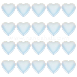 20 figurine en forme de cœur en opalite&nbsp;G-PH0002-75