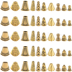 100 cono di perline in lega da 10 stili&nbsp;FIND-SP0003-55