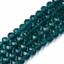 Chapelets de perles en verre&nbsp;EGLA-A034-T6mm-D27