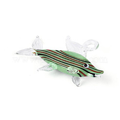 Gros pendentifs vernissées manuels&nbsp;LAMP-T025-03B