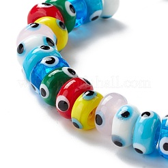 Fatti a mano a lume perle di malocchio&nbsp;LAMP-F021-01E