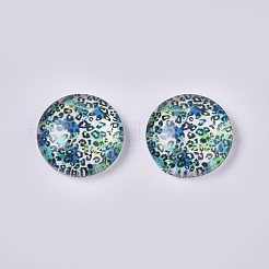 Glas cabochons&nbsp;LS-GLAA-WH0015-09F