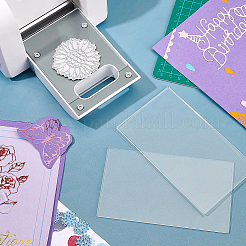 Plaques acryliques transparentes&nbsp;DIY-WH0016-54C